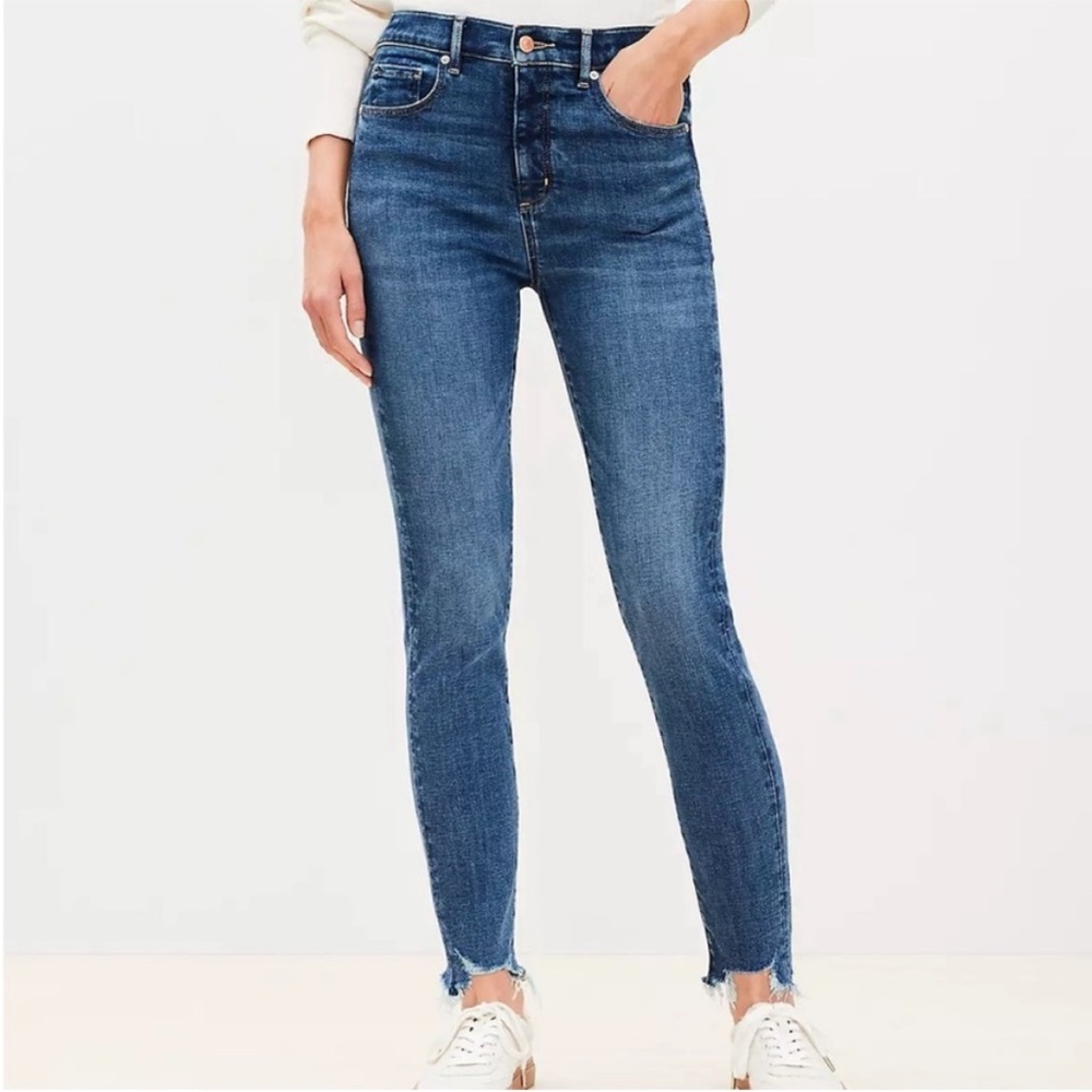 LOFT Straight Leg Denim Jeans Size 10